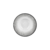 Luna dia.9.75" h:0" 14 oz. Round Gray Vitrified Deep Plate