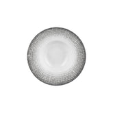 Luna dia.11" h:0" 16 oz. Round Gray Vitrified Deep Plate