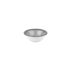 Luna dia.6.25" h:2.25" 17 oz. Round Gray Vitrified Bowl