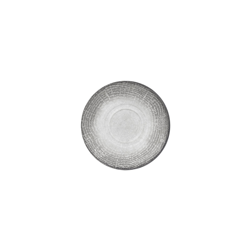 Luna dia.7.5" Round Gray Vitrified Saucer