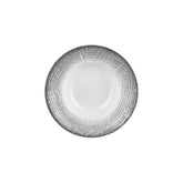 Luna dia.10.75" h:0" 17 oz. Round Gray Vitrified Deep Plate