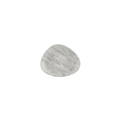 Island Ombra 5.5" x 4.25" x h:0" Organic Gray Vitrified Saucer