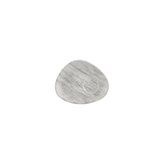 Island Ombra 5.5" x 4.25" x h:0" Organic Gray Vitrified Saucer