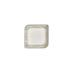 Misis 6" x 6" Square Brown Vitrified Plate