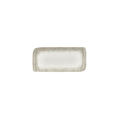 Misis 9.5" x 6" Rectangular Brown Vitrified Plate