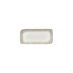 Misis 9.5" x 6" Rectangular Brown Vitrified Plate