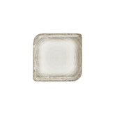 Misis 9" x 9" Square Brown Vitrified Plate