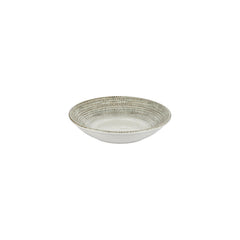 Misis dia.9" h:1.75" 34 oz. Round Brown Vitrified Deep Plate