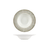 Misis dia.9.75" h:2" 14 oz. Round Brown Vitrified Deep Plate