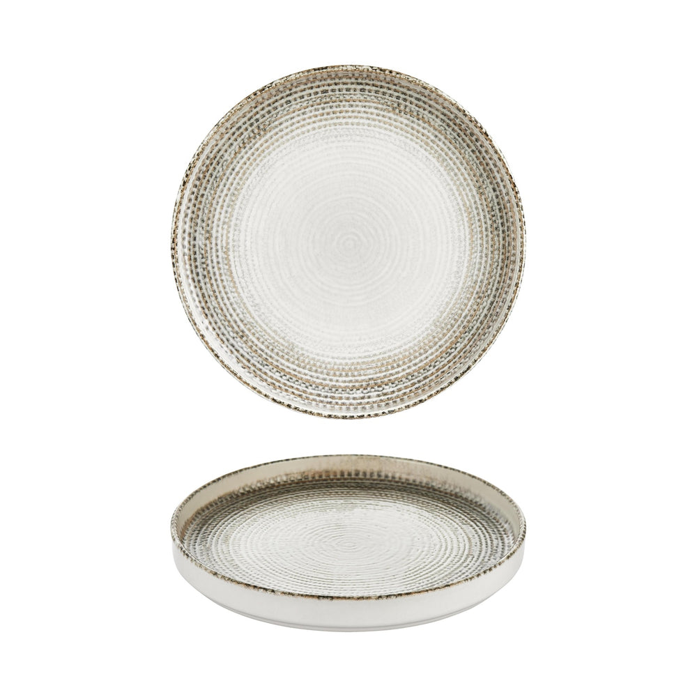Misis dia.10.75" Round Brown Vitrified Plate