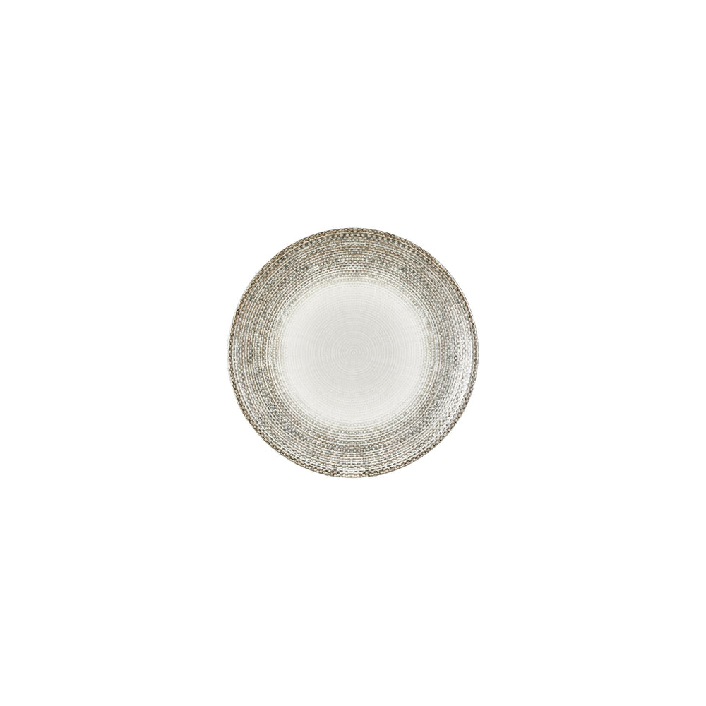 Misis dia.7.5" Round Brown Vitrified Plate