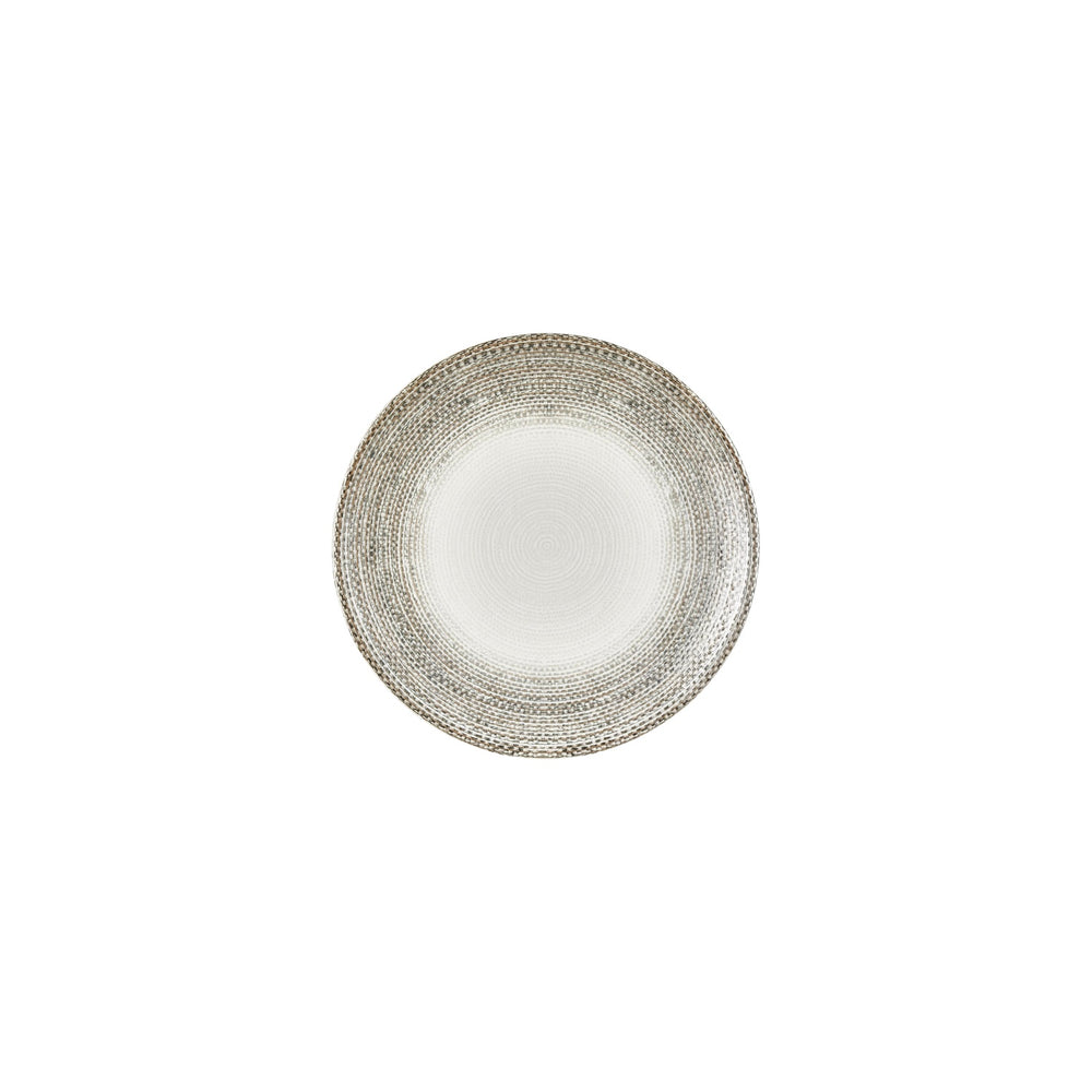 Misis dia.8.25" Round Brown Vitrified Plate
