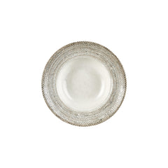 Misis dia.10.75" h:0" 17 oz. Round Brown Vitrified Deep Plate
