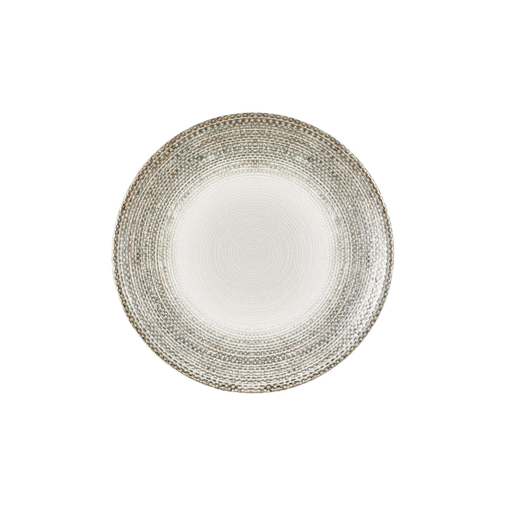 Misis dia.11.75" Round Brown Vitrified Plate