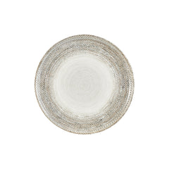 Misis dia.12.5" x 12.5" Round Brown Vitrified Pizza Plate