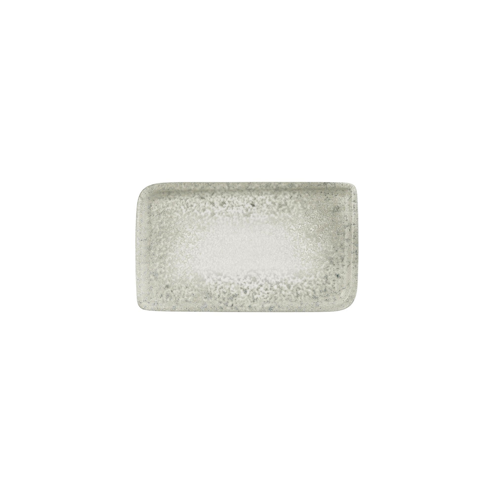 Natura Ocean 9.5" x 6" Rectangular Blue Vitrified Plate