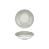 Natura Ocean dia.8.25" h:1.25" 27 oz. Round Blue Vitrified Deep Plate