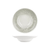 Natura Ocean dia.10.75" h:0" 17 oz. Round Blue Vitrified Deep Plate