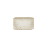 Natura 9.5" x 6" Rectangular Brown Vitrified Plate