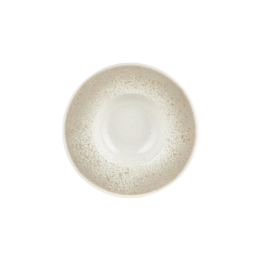 Natura dia.11" h:2.25" 16 oz. Round Brown Vitrified Deep Plate