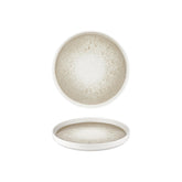 Natura dia.9" Round Brown Vitrified Plate