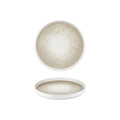 Natura dia.9" Round Brown Vitrified Plate