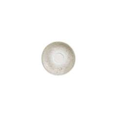 Natura dia.6.25" Round Brown Vitrified Saucer