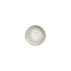 Natura dia.6.25" Round Brown Vitrified Saucer