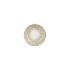 Natura dia.6" h:1.25" 7 oz. Round Brown Vitrified Deep Plate