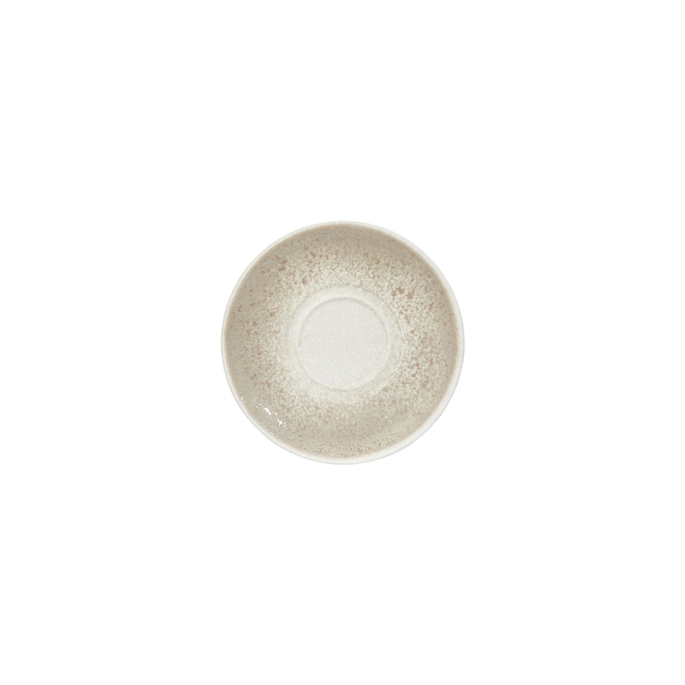 Natura dia.7.5" Round Brown Vitrified Saucer