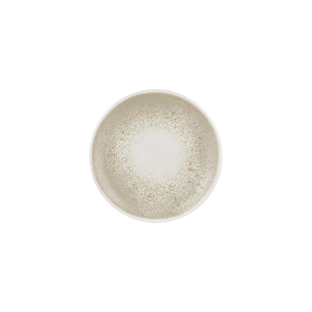 Natura dia.9" Round Brown Vitrified Plate