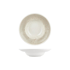 Natura dia.9.75" h:2.25" 14 oz. Round Brown Vitrified Deep Plate