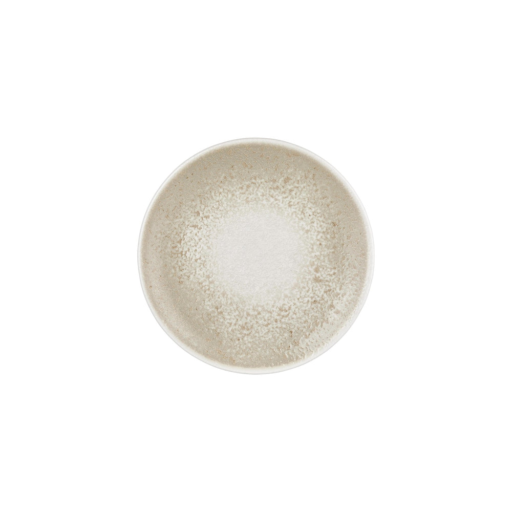 Natura dia.9.75" Round Brown Vitrified Plate