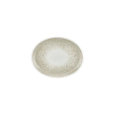 Natura 9.75" x 7.5" x h:1" Oval Brown Vitrified Platter