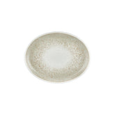 Natura 12.25" x 9.5" x h:1" Oval Brown Vitrified Platter