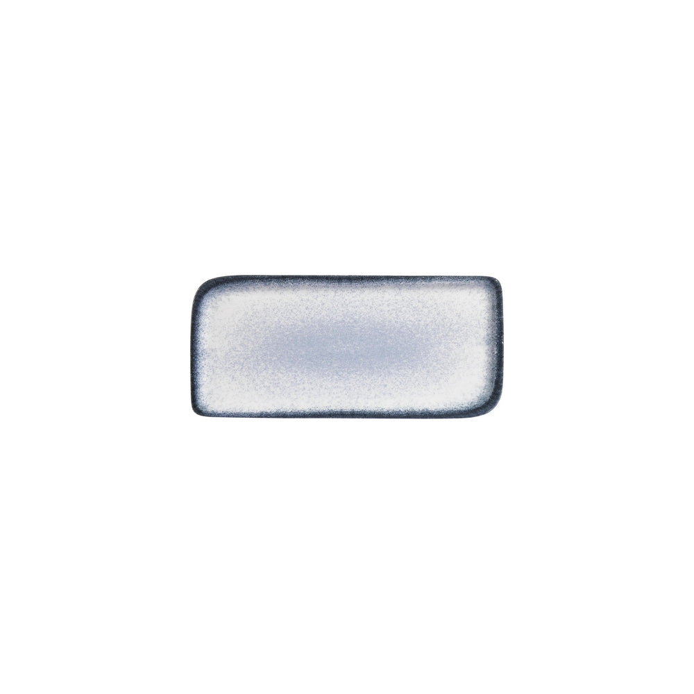 Occhio 9.5" x 6" Rectangular Blue Vitrified Plate