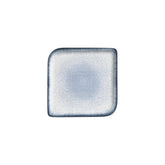 Occhio 9" x 9" Square Blue Vitrified Plate