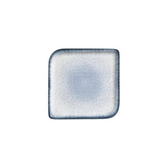 Occhio 8.75" x 8.75" Square Blue Vitrified Plate