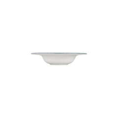Occhio dia.9.75" h:2" 14 oz. Round Blue Vitrified Deep Plate