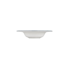 Occhio dia.11" h:2.25" 16 oz. Round Blue Vitrified Deep Plate