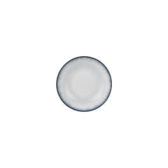 Occhio dia.5" h:1" 5 oz. Round Blue Vitrified Deep Plate