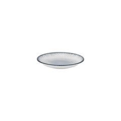 Occhio dia.8.25" h:0" 17 oz. Round Blue Vitrified Deep Plate