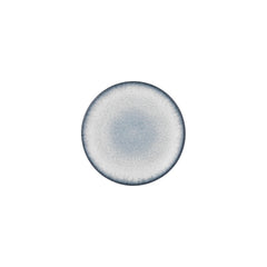 Occhio dia.8.25" h:0" 17 oz. Round Blue Vitrified Deep Plate