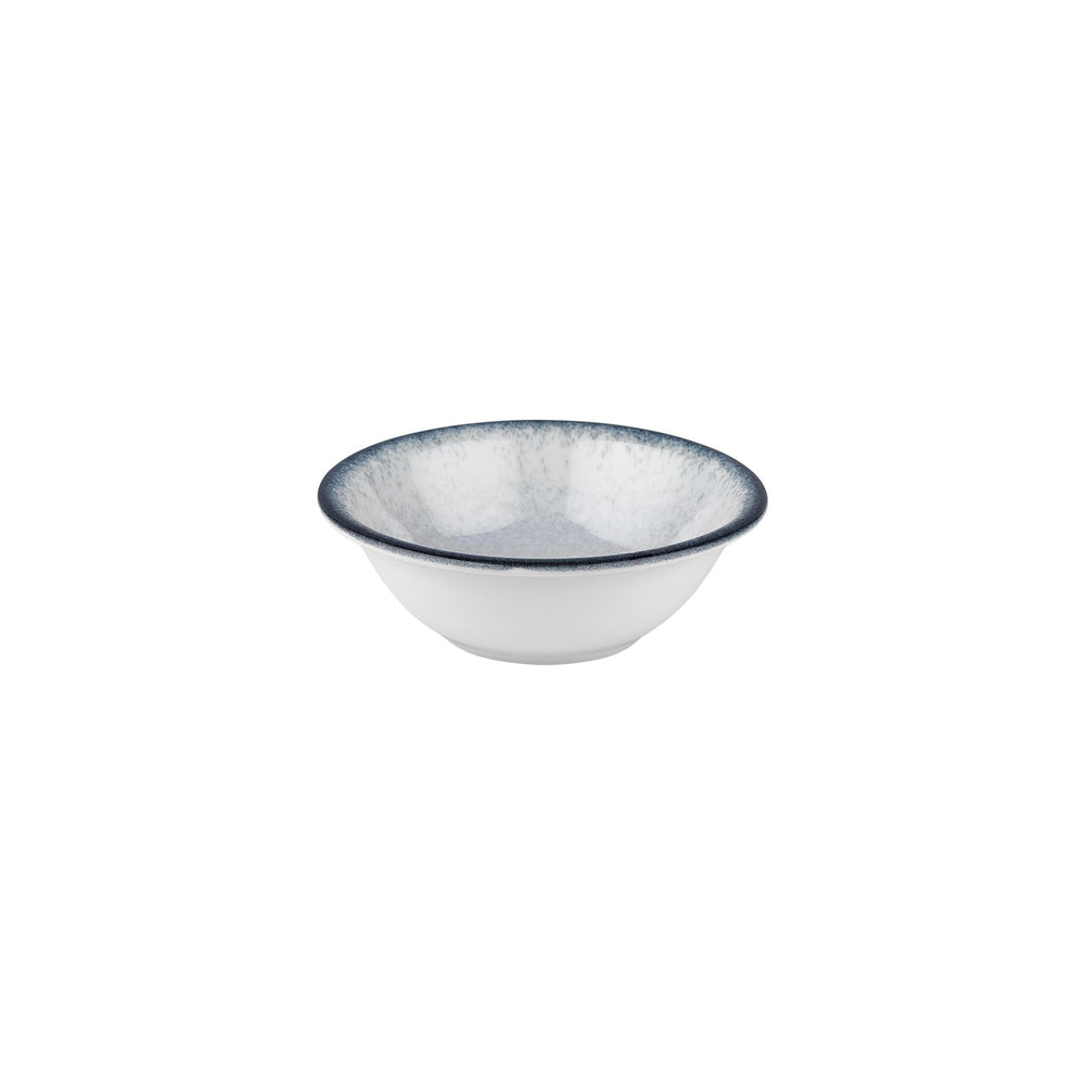 Occhio dia.8.75" h:3" 42 oz. Round Blue Vitrified Bowl