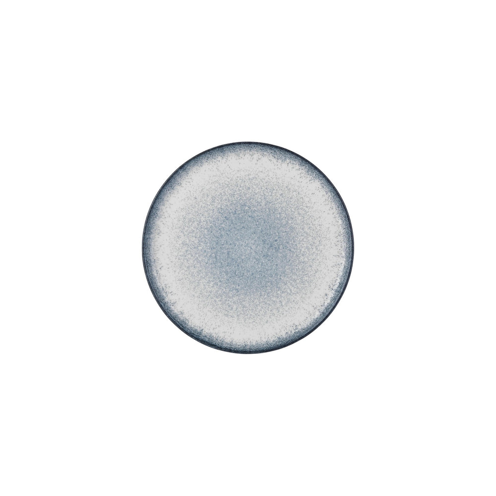 Occhio dia.9" Round Blue Vitrified Plate