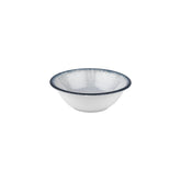 Occhio dia.9.5" h:0" 54 oz. Round Blue Vitrified Bowl