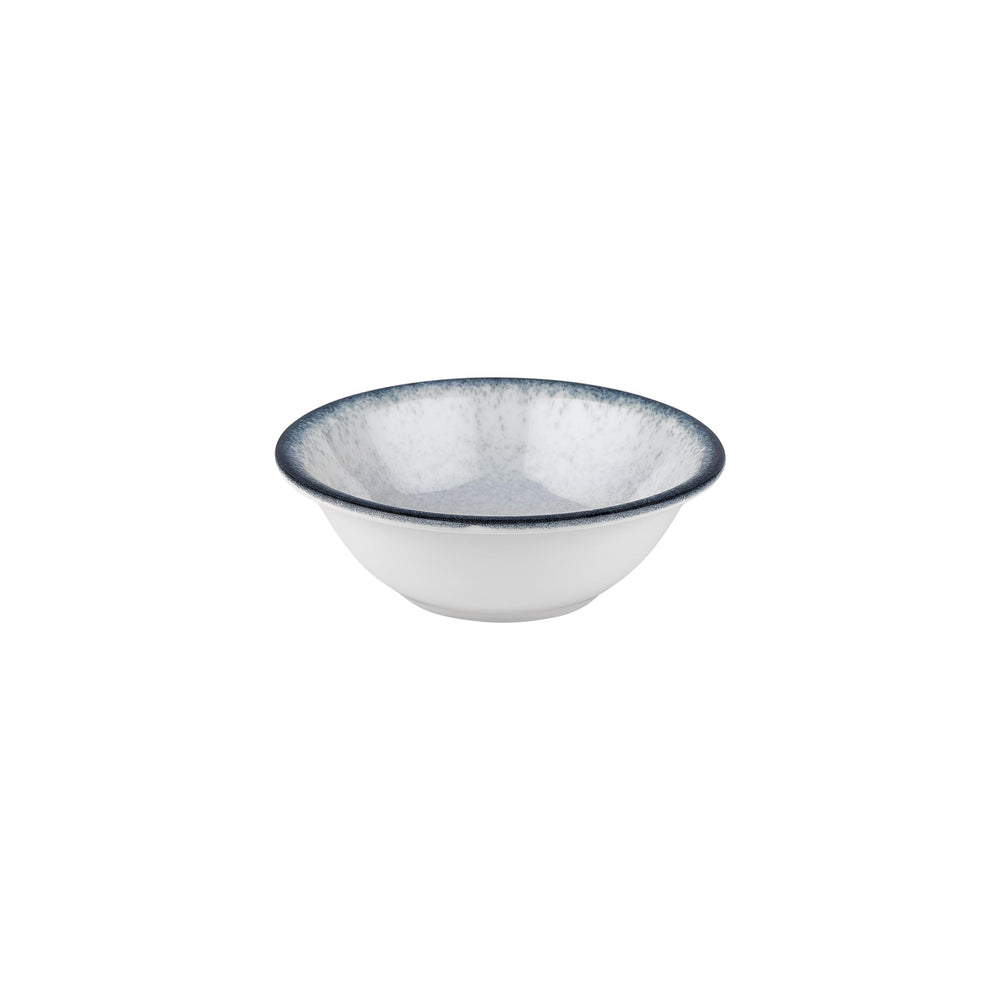 Occhio dia.9.5" h:0" 54 oz. Round Blue Vitrified Bowl