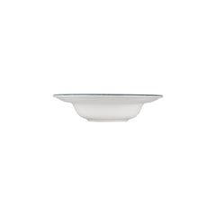 Occhio dia.10.75" h:2.5" 17 oz. Round Blue Vitrified Deep Plate