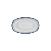 Occhio 11.5" x 7" x h:0" Oval Blue Vitrified Platter