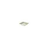 Oliva 4.25" x 4" x h:0" Square Green Vitrified Bowl